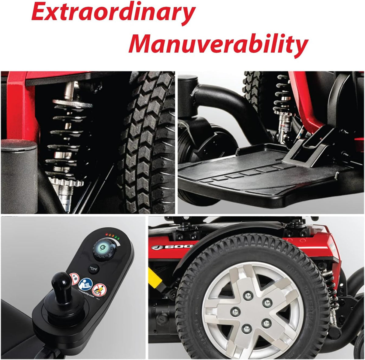 Red Nylon Power Chair J367104
