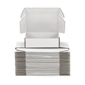 White Corrugated Cardboard Boxes Set of 25 U169431