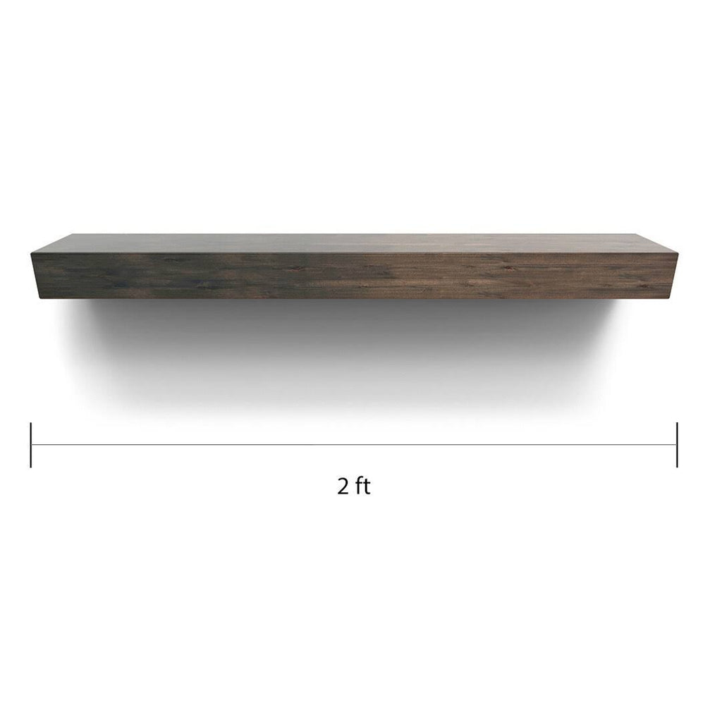60x22 Grey Mantel Shelf D588223