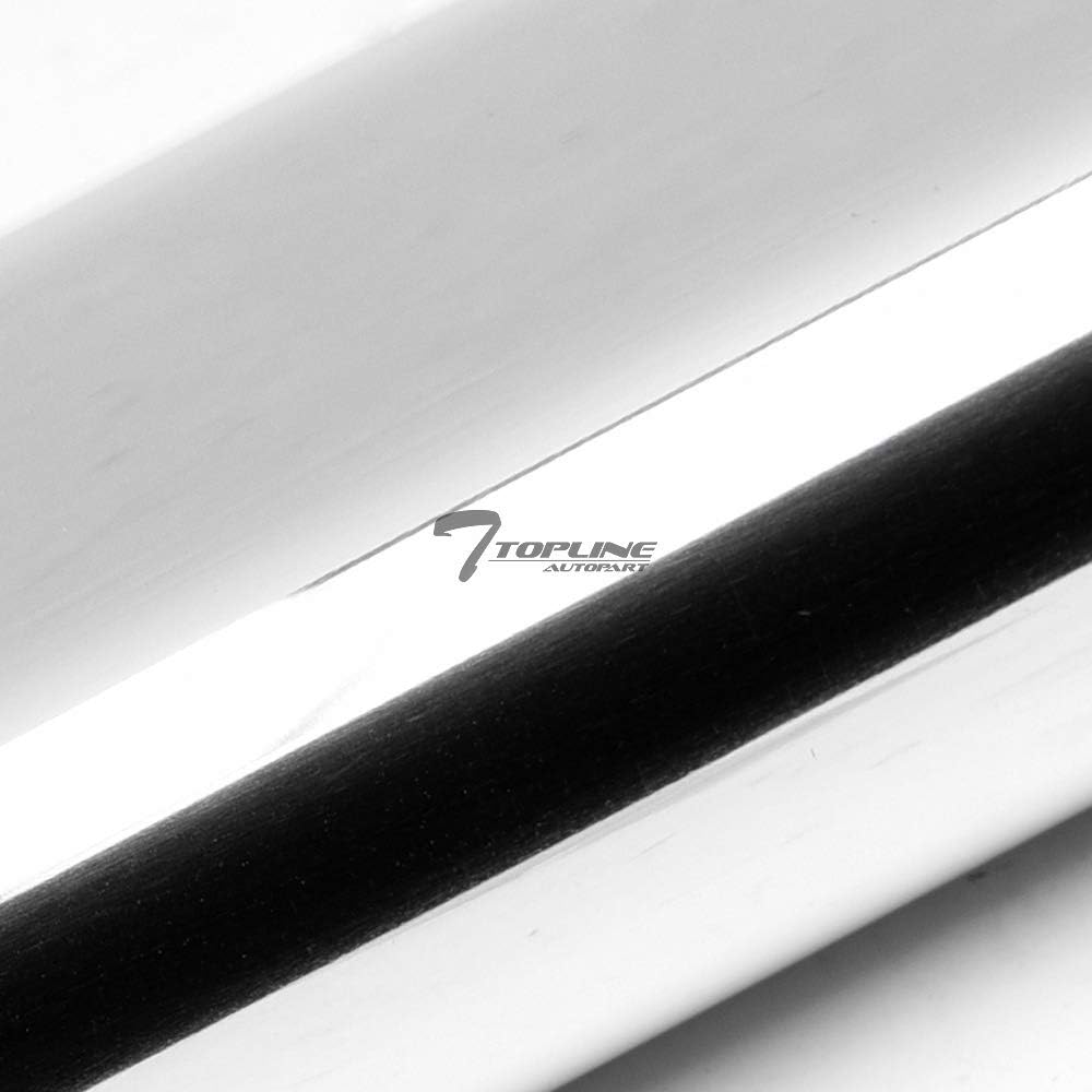4" Oval Polished Stainless Steel Side Step Nerf Bars O9407