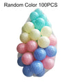 100Pcs Crush Proof Plastic Play Balls B898