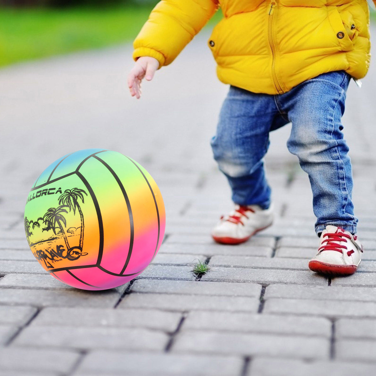 Inflatable Ball Toy Set of 4 W4210