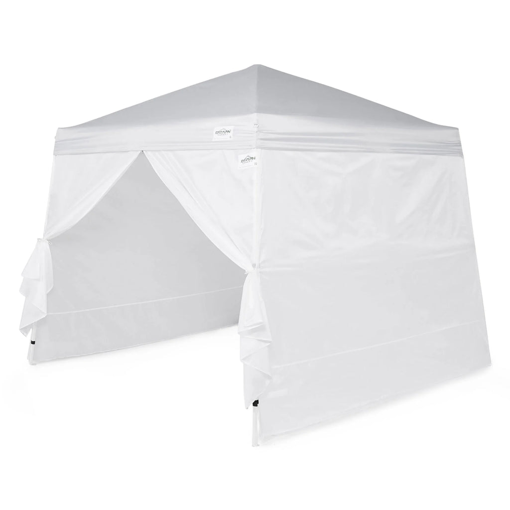 10x10' Instant Canopy Kit with 2 Slant Leg Sidewall C416972