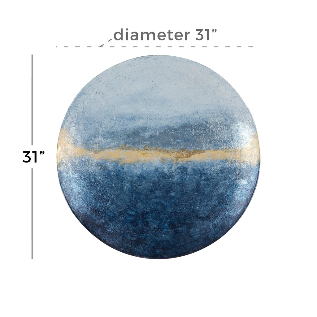 Metal Round Wall Decor D155222