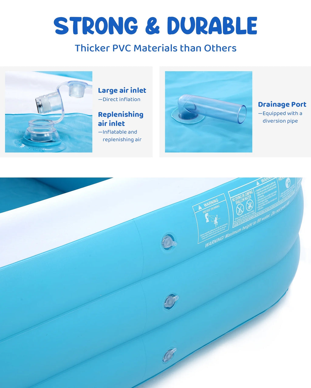 95In Inflatable Swimming Pool R908428