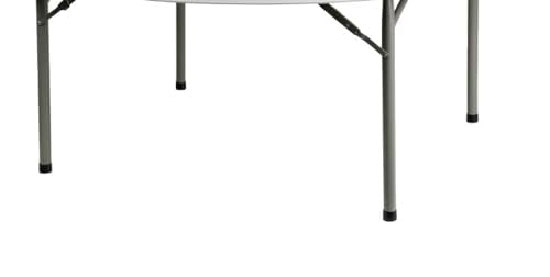 3 Pack 72 Round Heavy-Duty Granite White Folding Table M2368