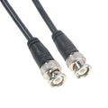 Black RG58 Coaxial Cable, BNC Male to BNC Male, 100 O998