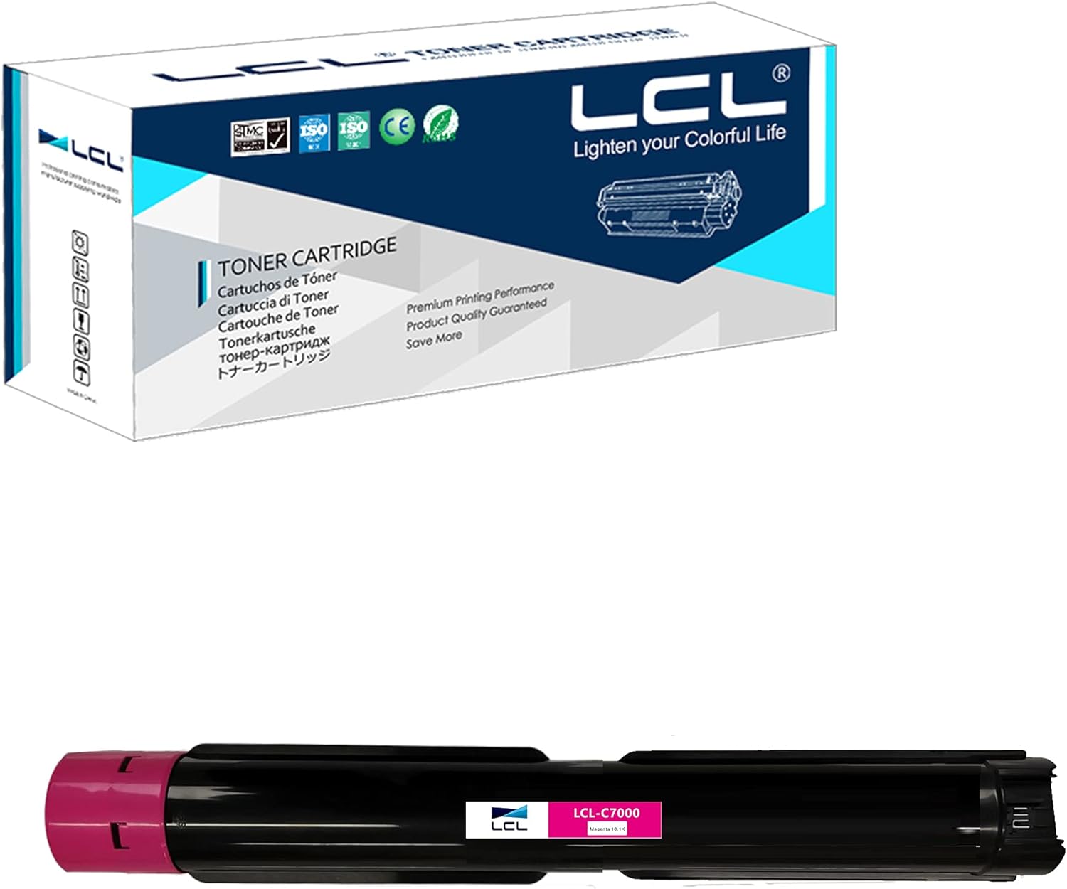 Compatible Toner Cartridge High Yield (1-Pack Magenta) U860618