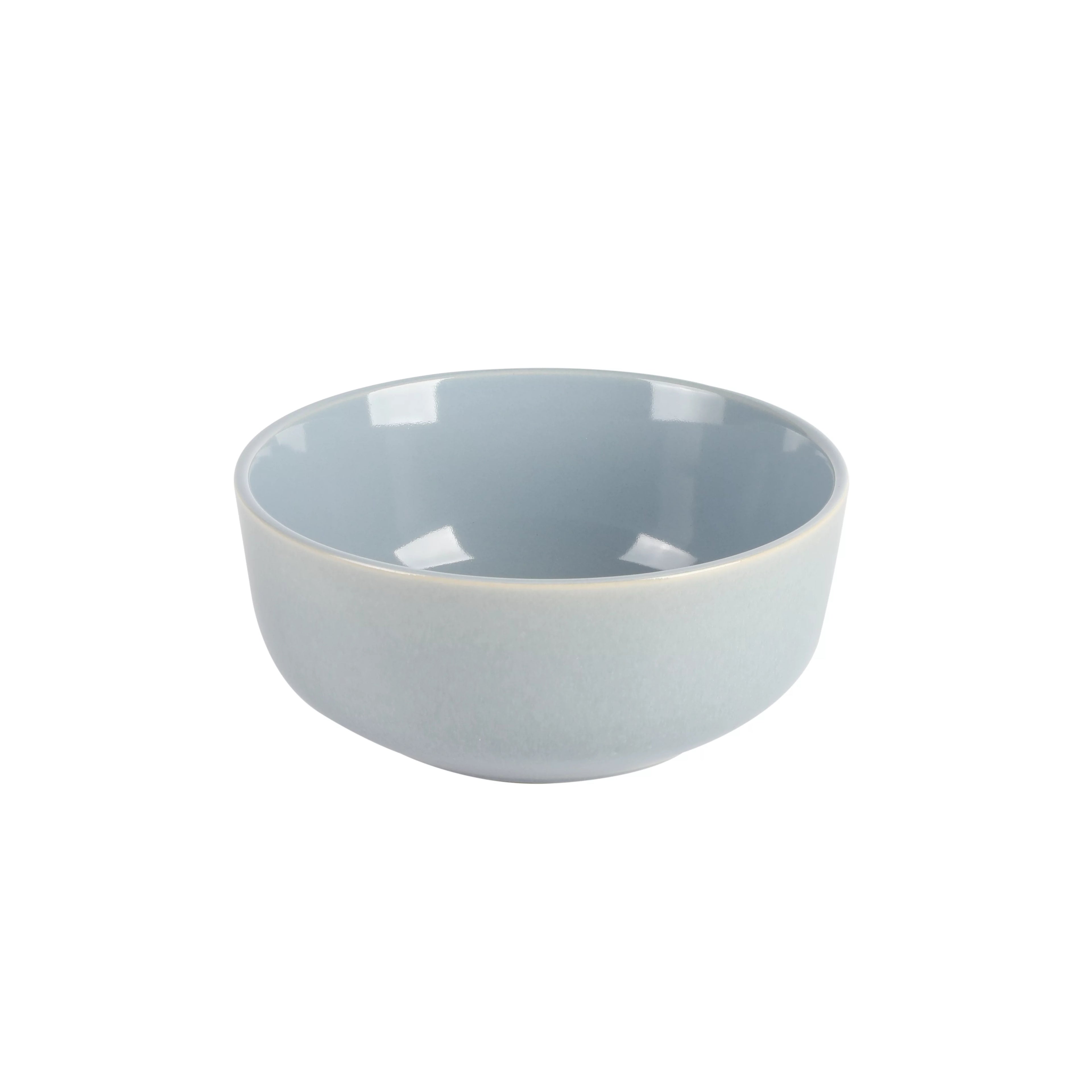 16 Piece Double Bowl Reactive Dinnerware Set - Blue J61850