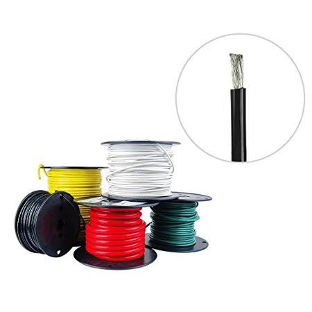 2 AWG Tinned Copper Marine Wire 50 Feet Black G95818