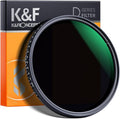 46mm Variable Neutral Density Filter ND8-ND2000 (3-11stop) Hydrophobic Adjustable ND Filter, Pack of 2 B23284