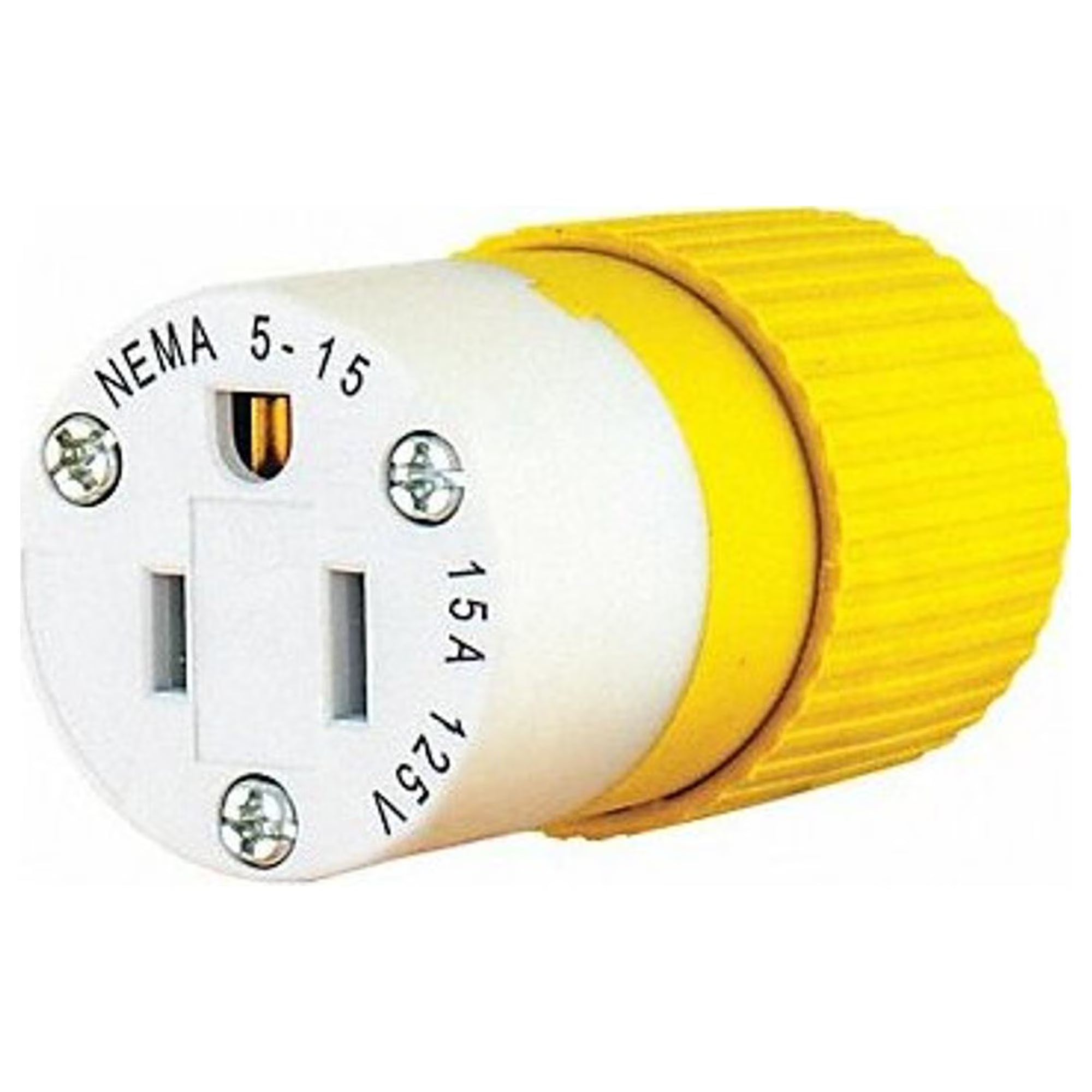 Blade Connector, Yellow/White, 15A, Marine A27436