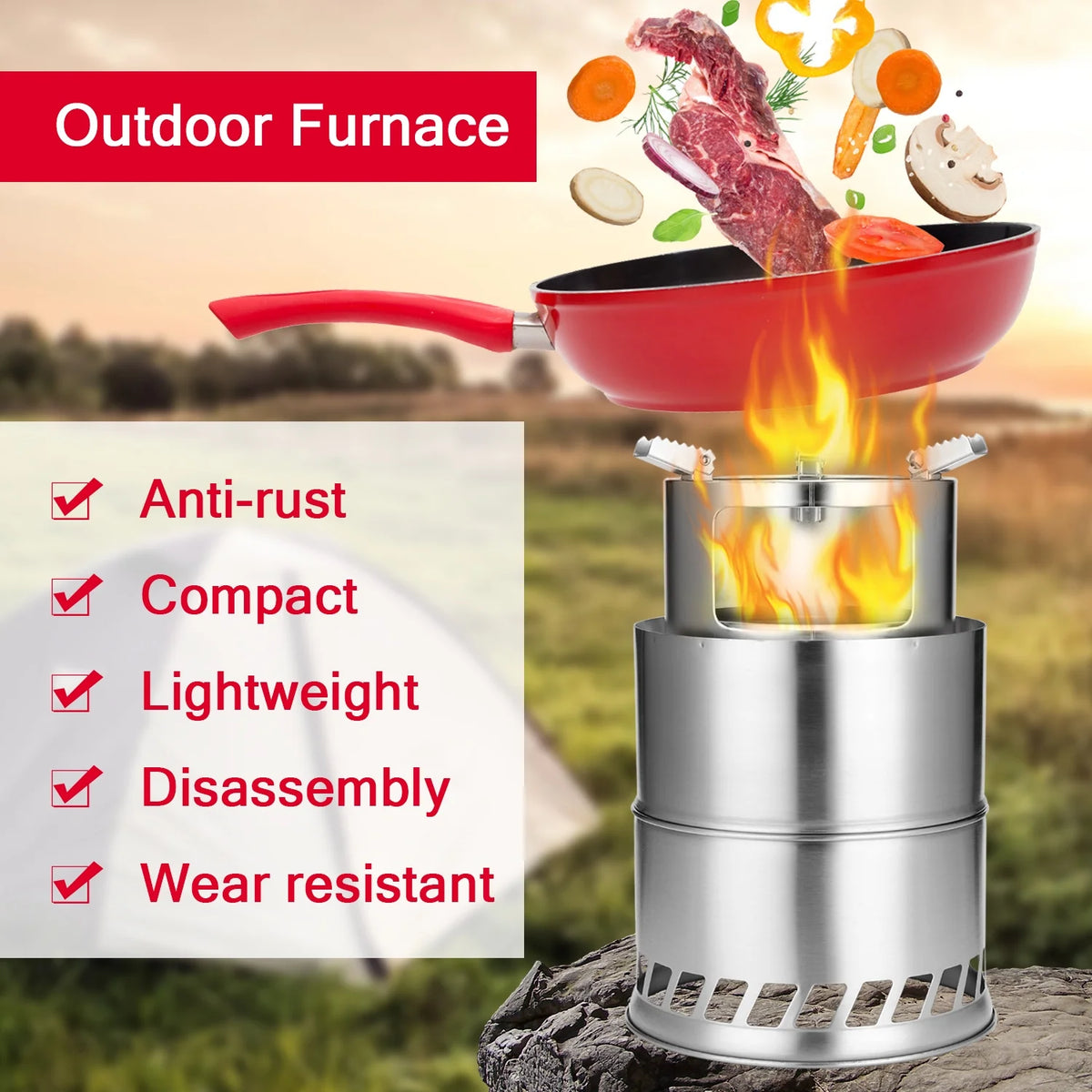 Portable Wood Stove X3386