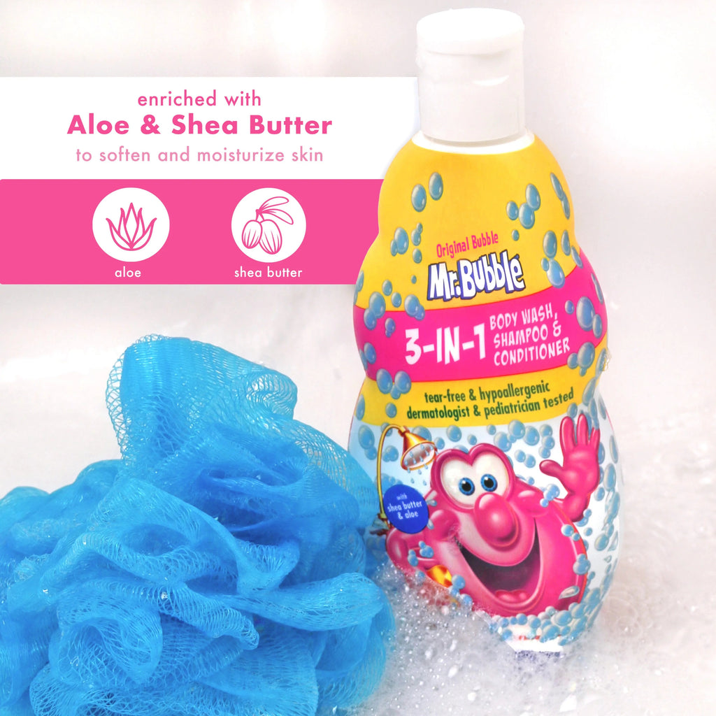3-in-1 Body Wash, Shampoo & Conditioner, Bubblegum Scent, 16 fl. oz. Q748756