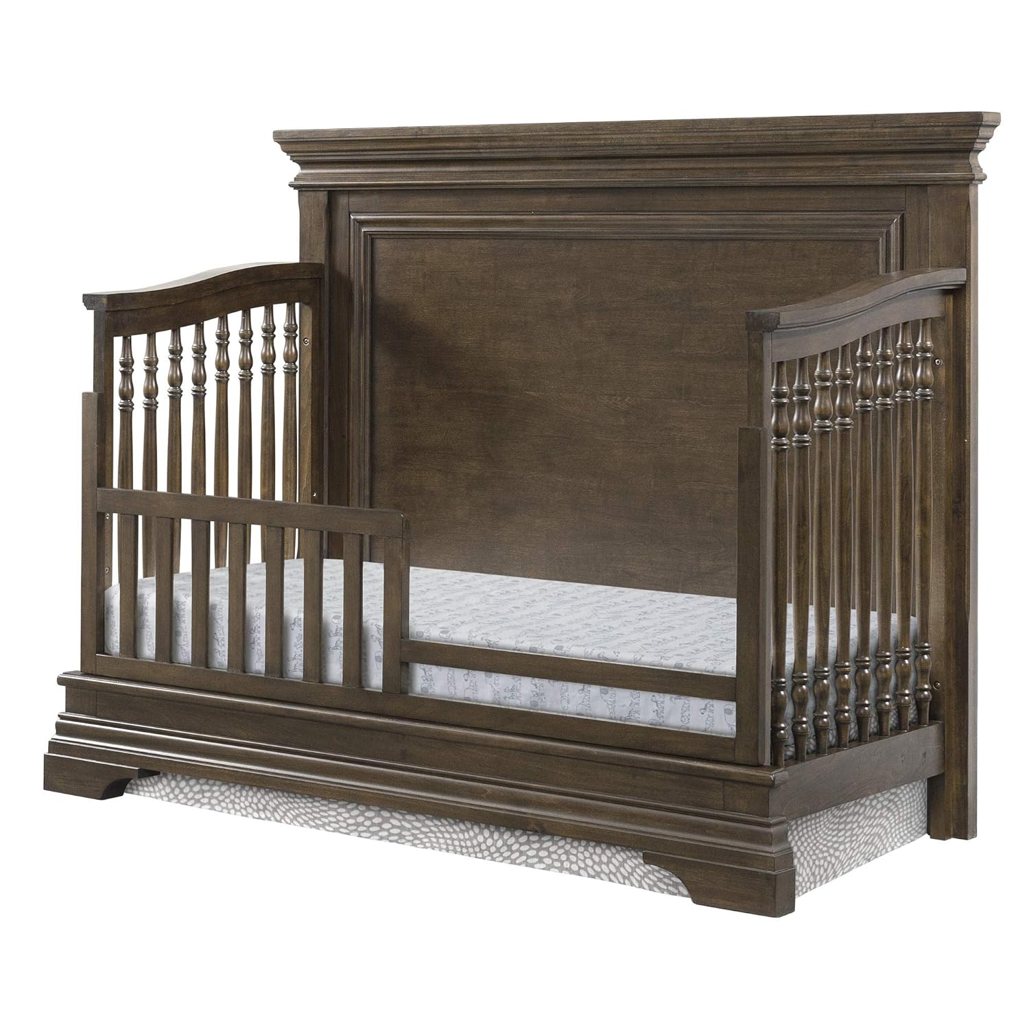 Brushed Rosewood Convertible Crib K120