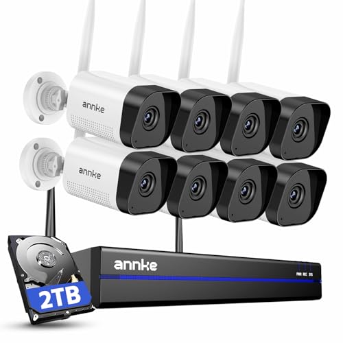 16CH 4K Security NVR with 4Pcs 3MP Outdoor Cameras K836