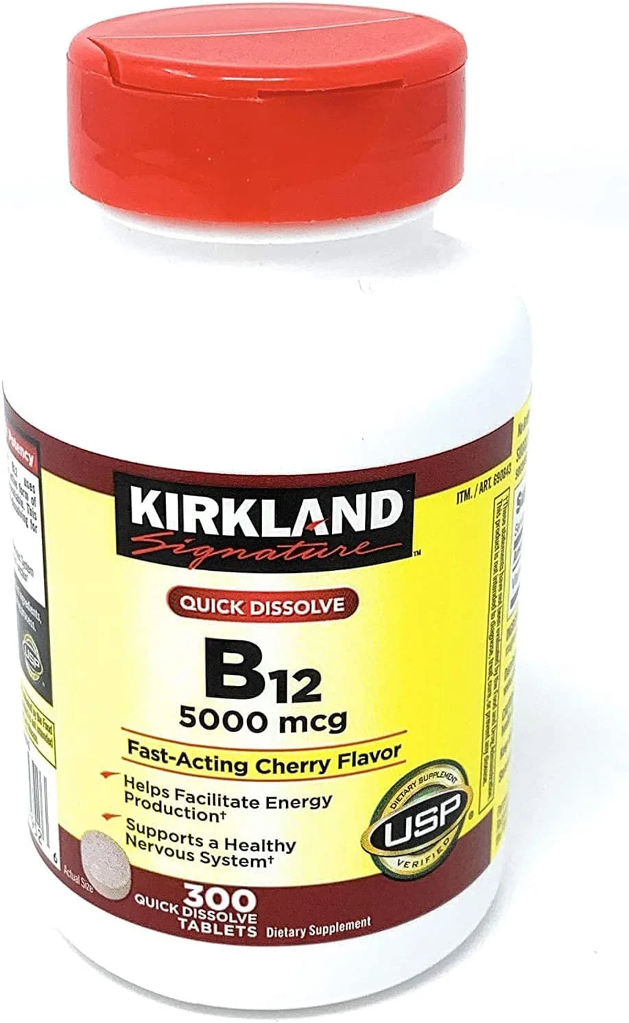 300 Tablets B-12 5000 mcg A871
