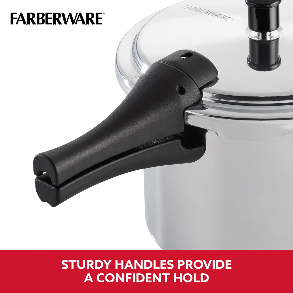 6-Quart Aluminum Stovetop Pressure Cooker P64082