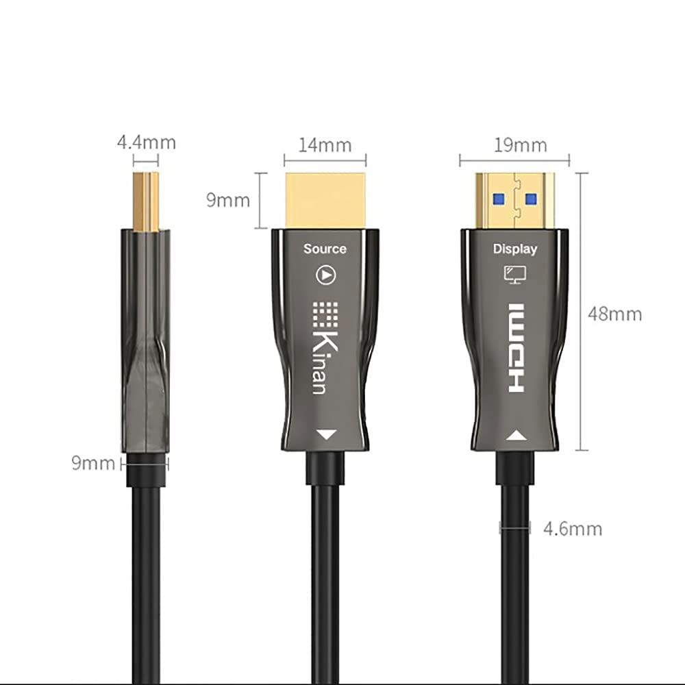 Fiber Optic HDMI 2.0 Cable 32FT 10m Pack of 2 H967