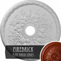 Grape Ceiling Medallion Hand-Painted Firebrick N968