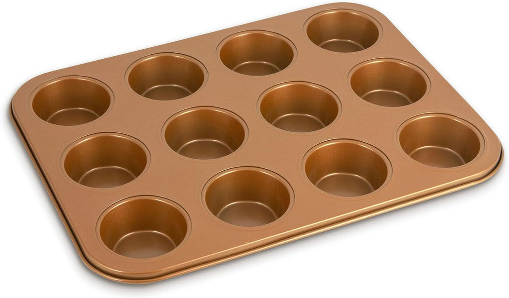 Copper Nonstick Bakeware Set 6 Piece E452