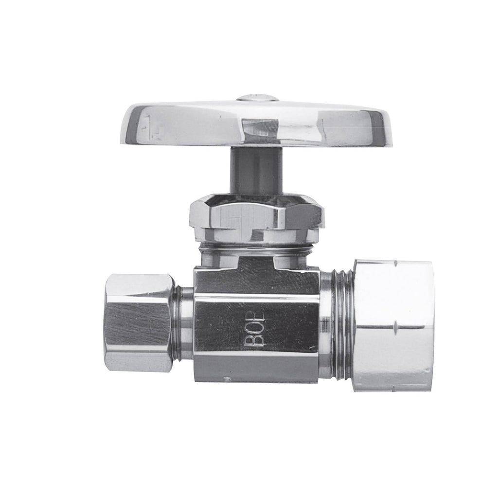 1/2x22 Compression Straight Valve F743661