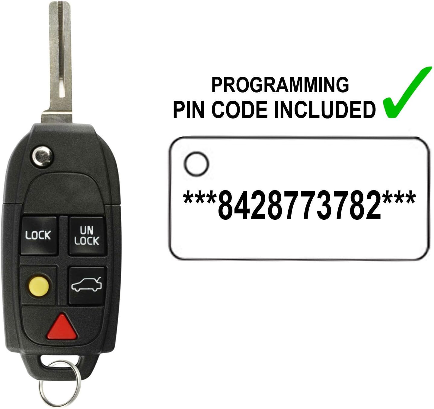 Uncut Blank Car Key Fob A740