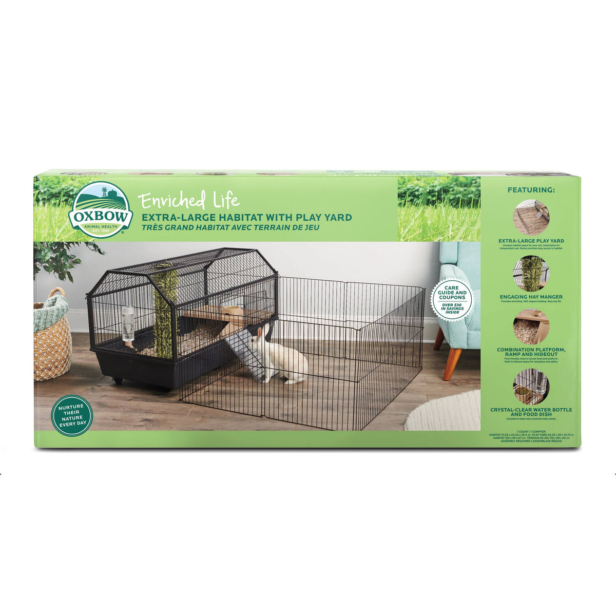 Extra Large Small Animal Habitat Play Yard I895285