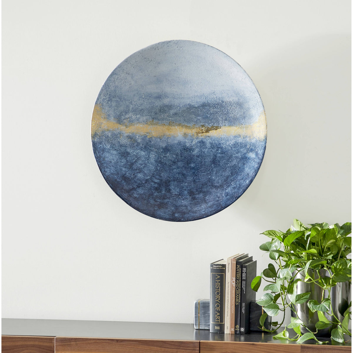Metal Round Wall Decor D155222