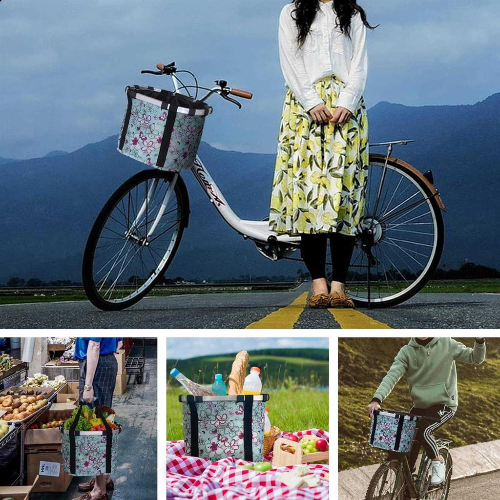 Folding Detachable Bicycle Basket J9964