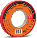 3/4" 3:1 Ratio Adhesive Lined Heat Shrink Tubing Red 50 Feet Roll L2973