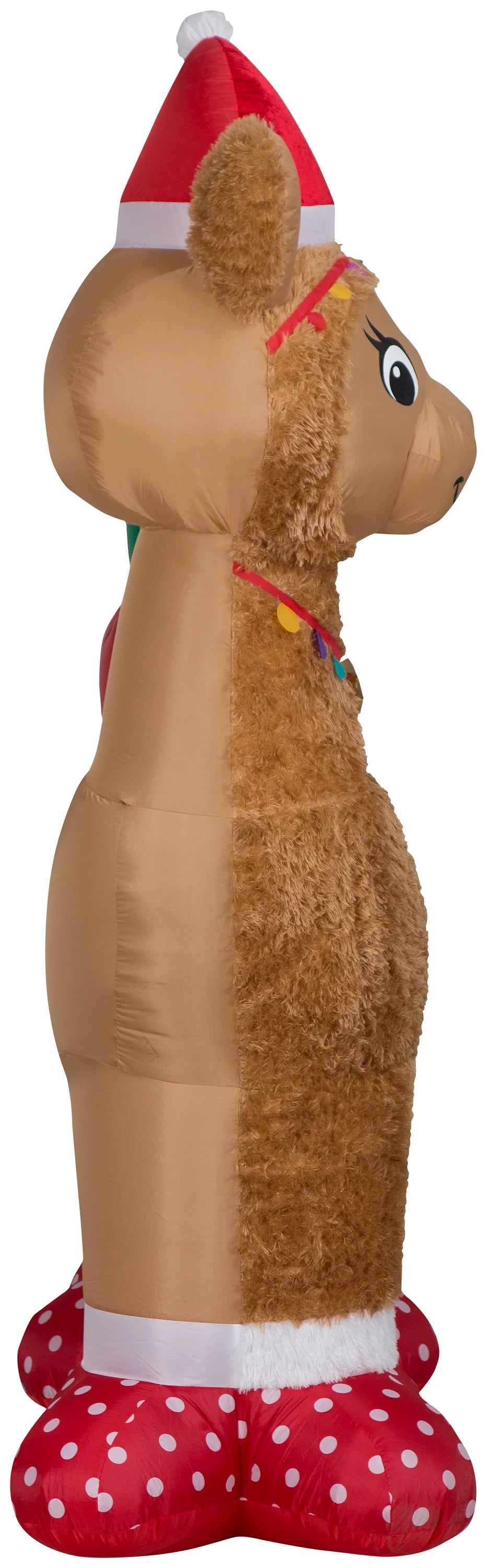 7FT Pre-Lit LED Airblown Alpaca Christmas Inflatable L938