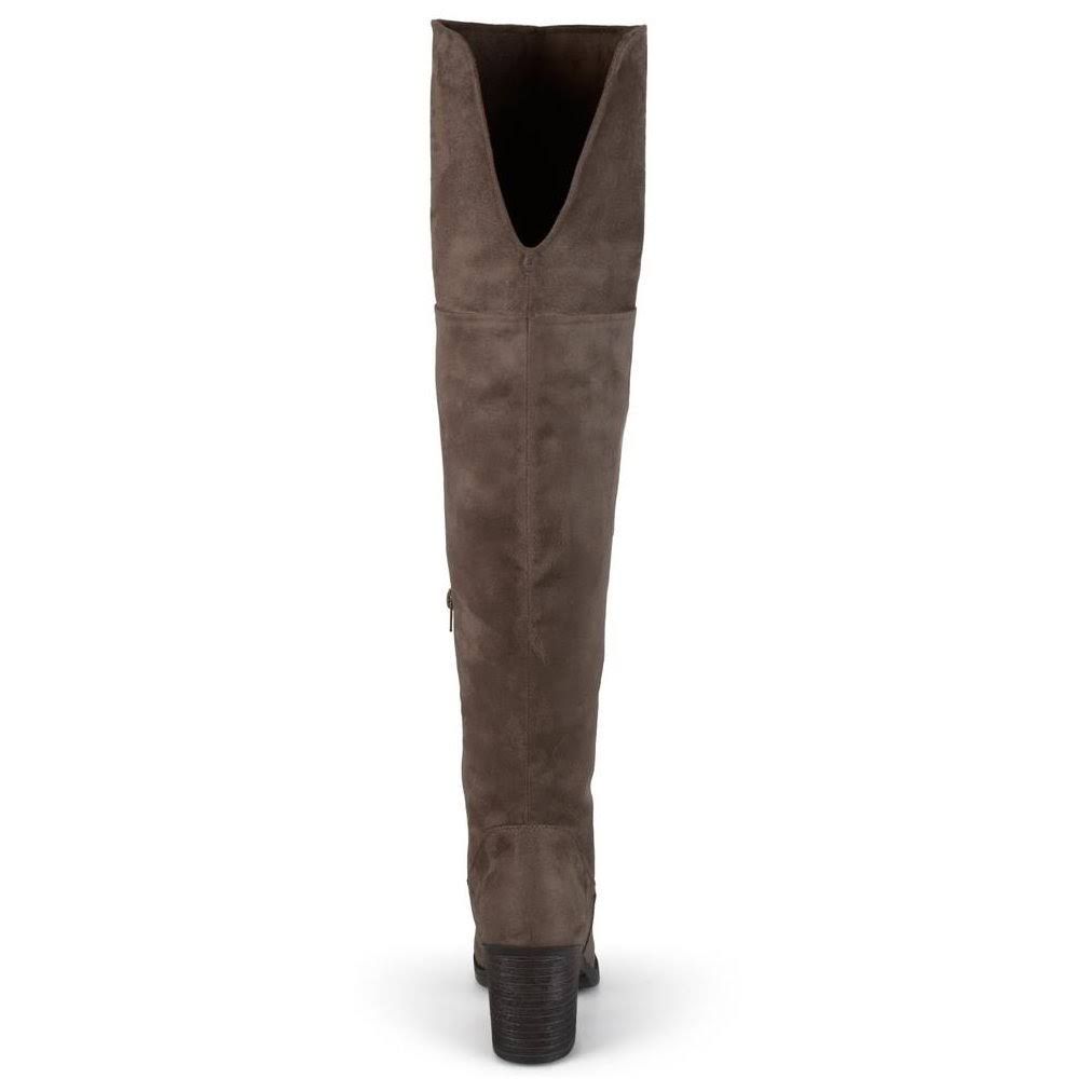 Taupe Wide Calf Female Dress 8.5 W988265