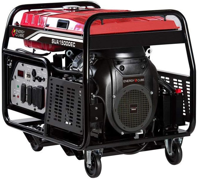 6000 Watt Portable Generator Gas Propane Powered Electric Start R9624