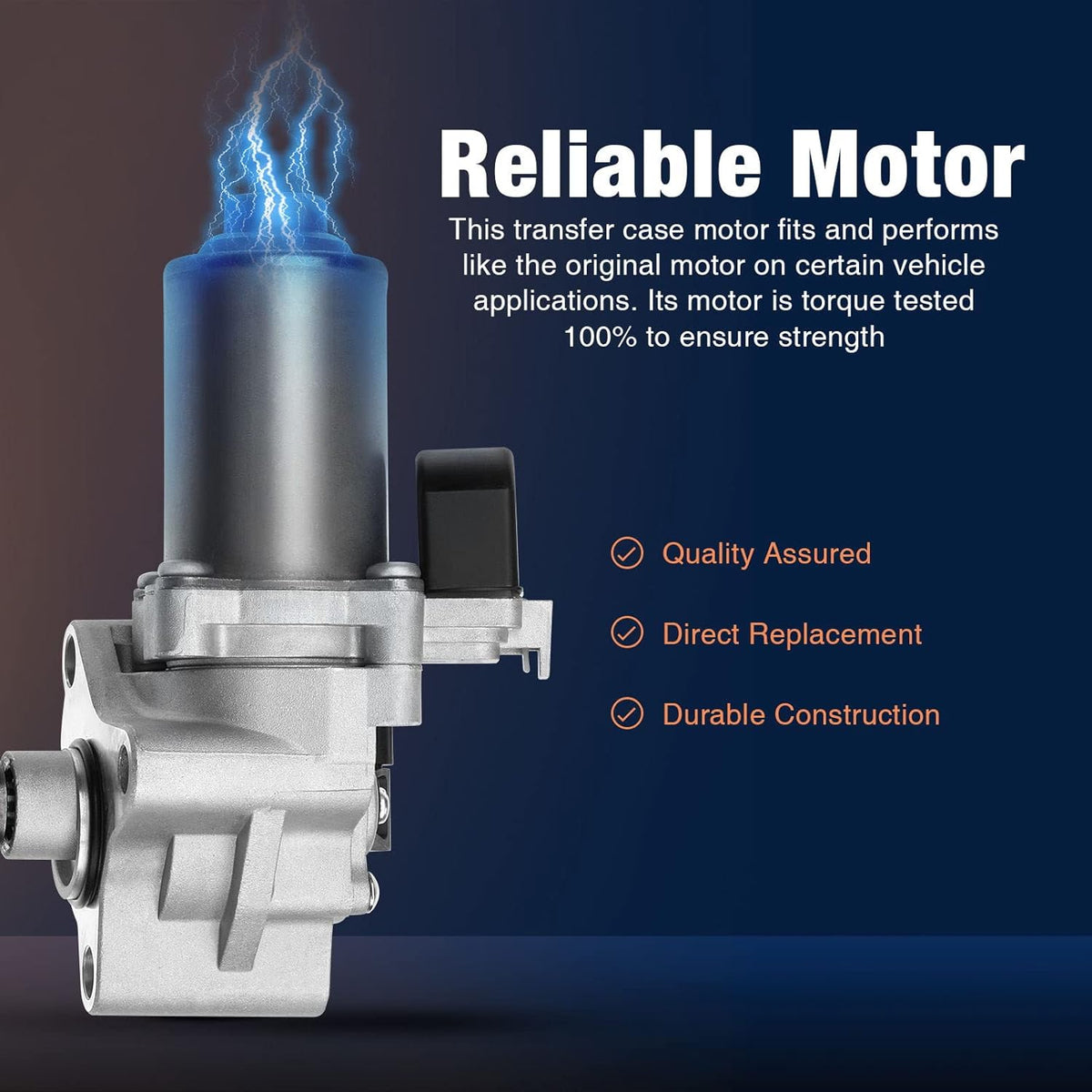 Transfer Case Shift Motor Actuator with 3 Bolts J7965