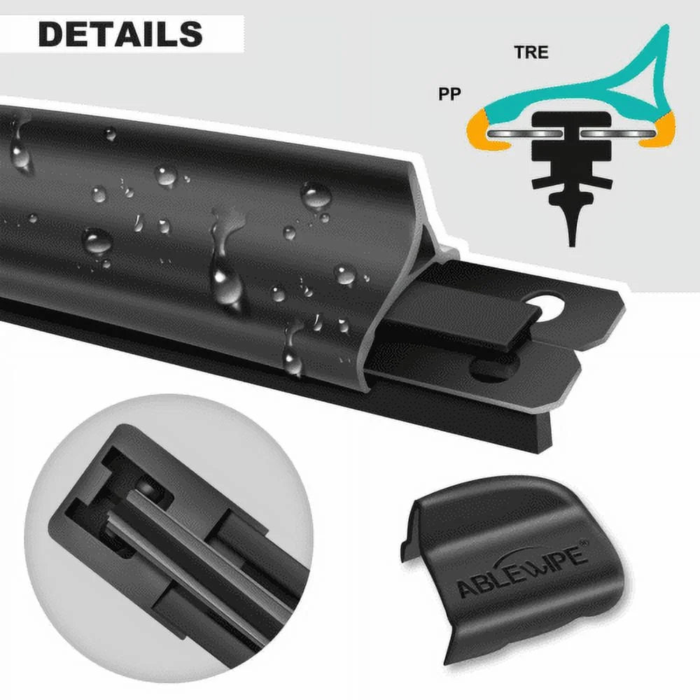 Windshield Wiper Blades 24" + 21" Set of 2 Z817323