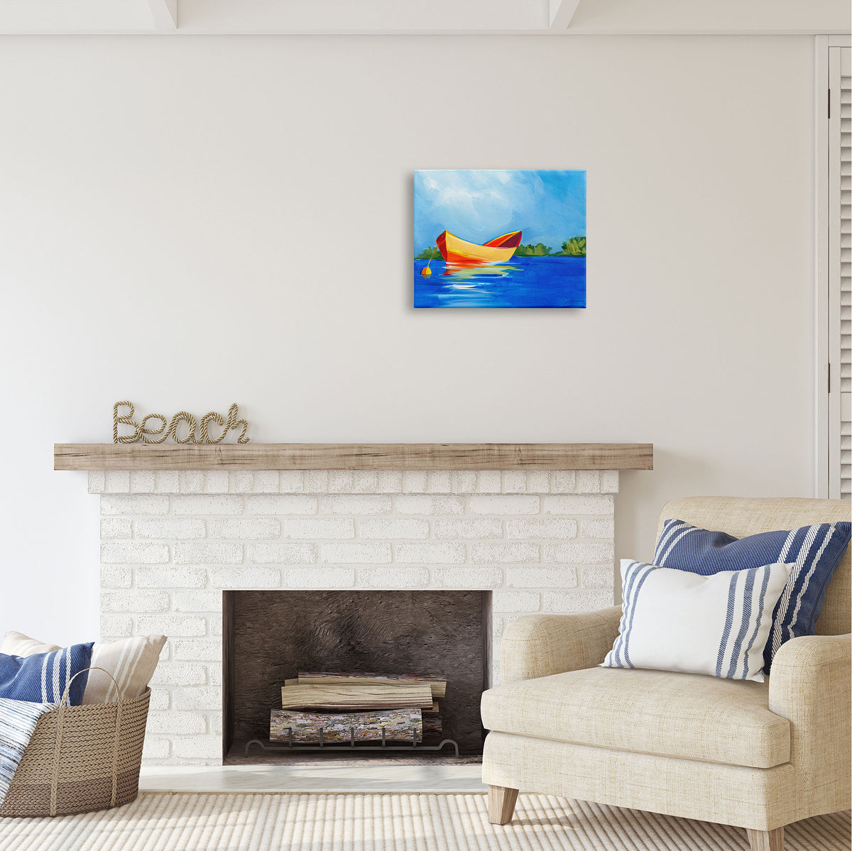 Gallery Wrapped Canvas Print Wall Art, 20 x 16 V15553