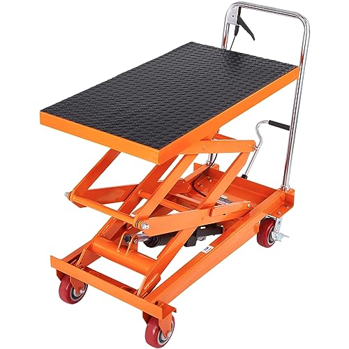 Black Electric Lift Table with 330 lbs Capacity W837