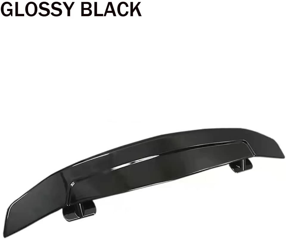 Glossy Black ABS Racing Spoiler Wing H5065