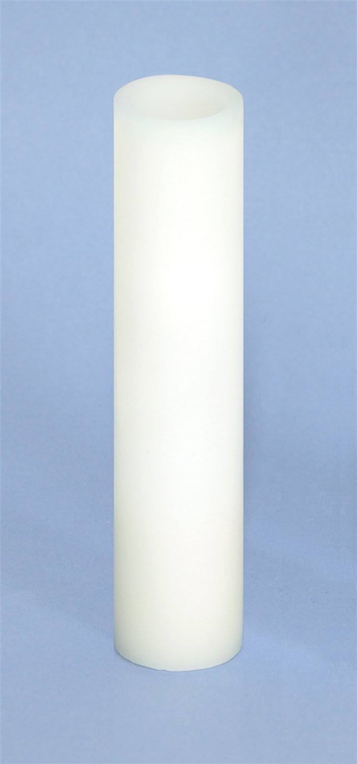 8 x 1.75 in. LED Wax Pillar Candle Set of 6 E749