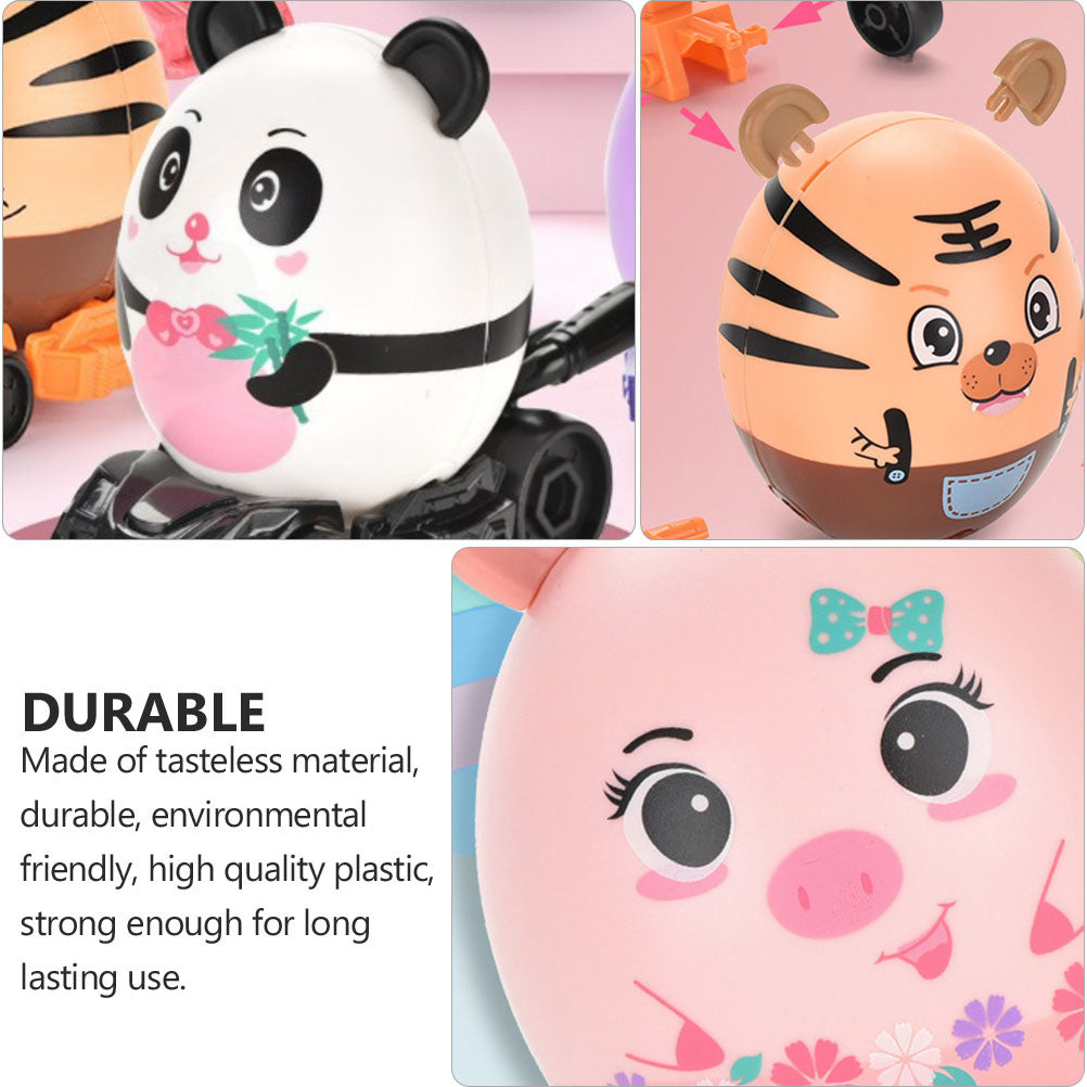 DIY Assembled Toys Car Blind Box Surprise Egg Q2364