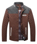 Men's Diamond Quilted Puffer Down Jacket M39507