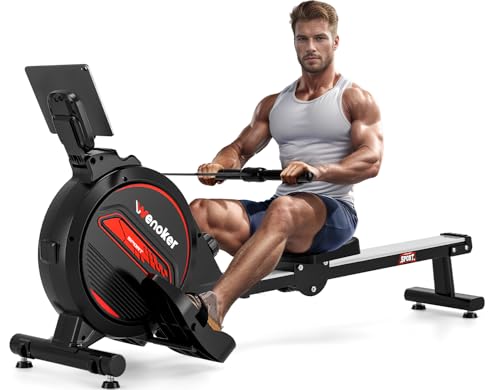 Magnetic Rower Machine with LCD Monitor L715412