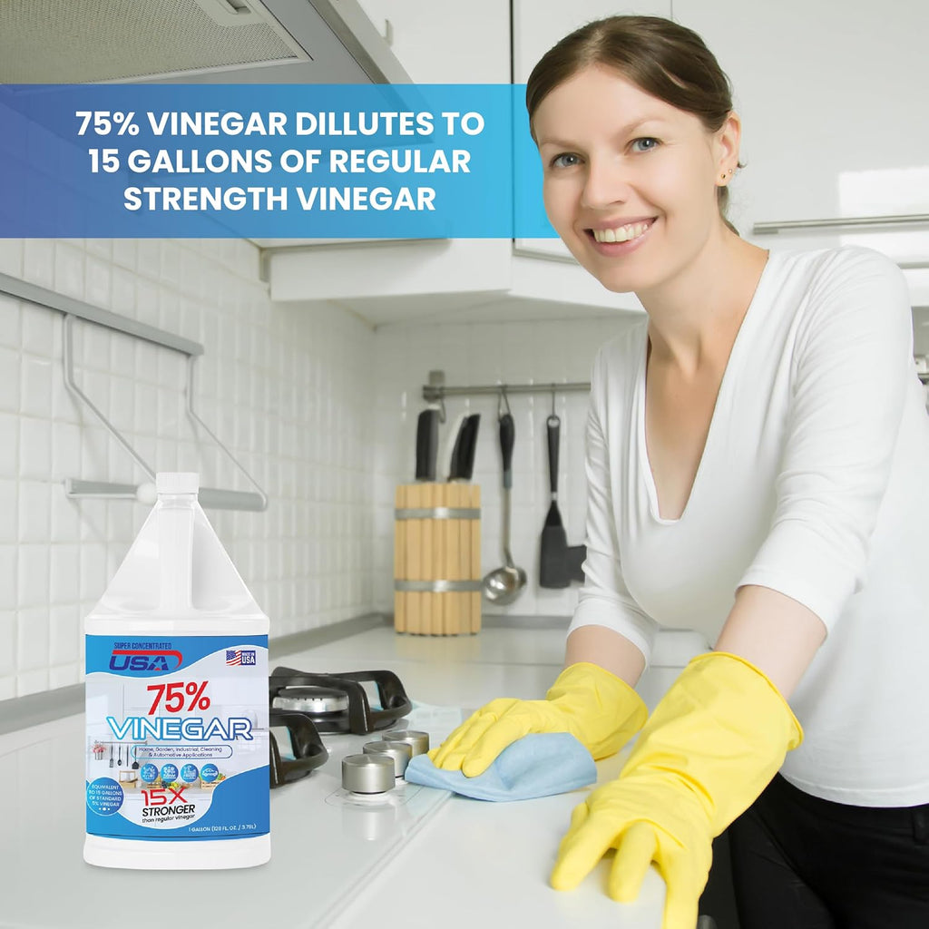 1 Gallon Concentrated Industrial Cleaning Vinegar W2427