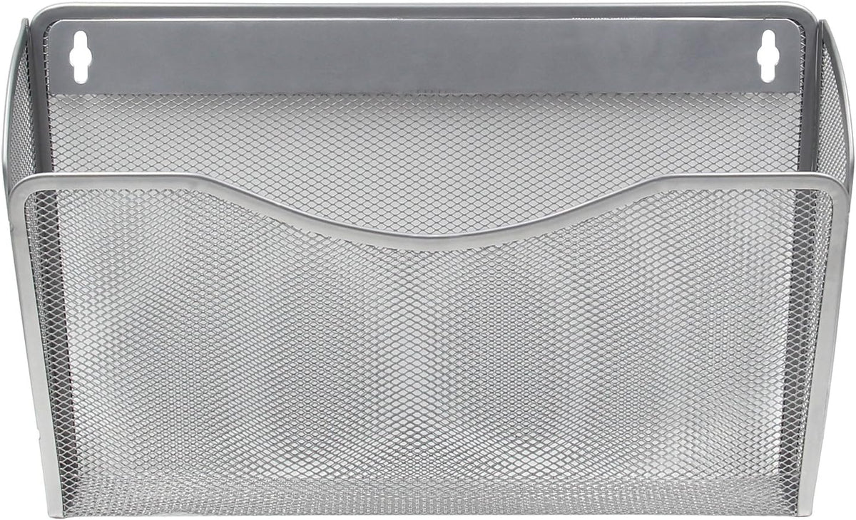 Black Wall Mount File Organizer, Pack of 2 O735485