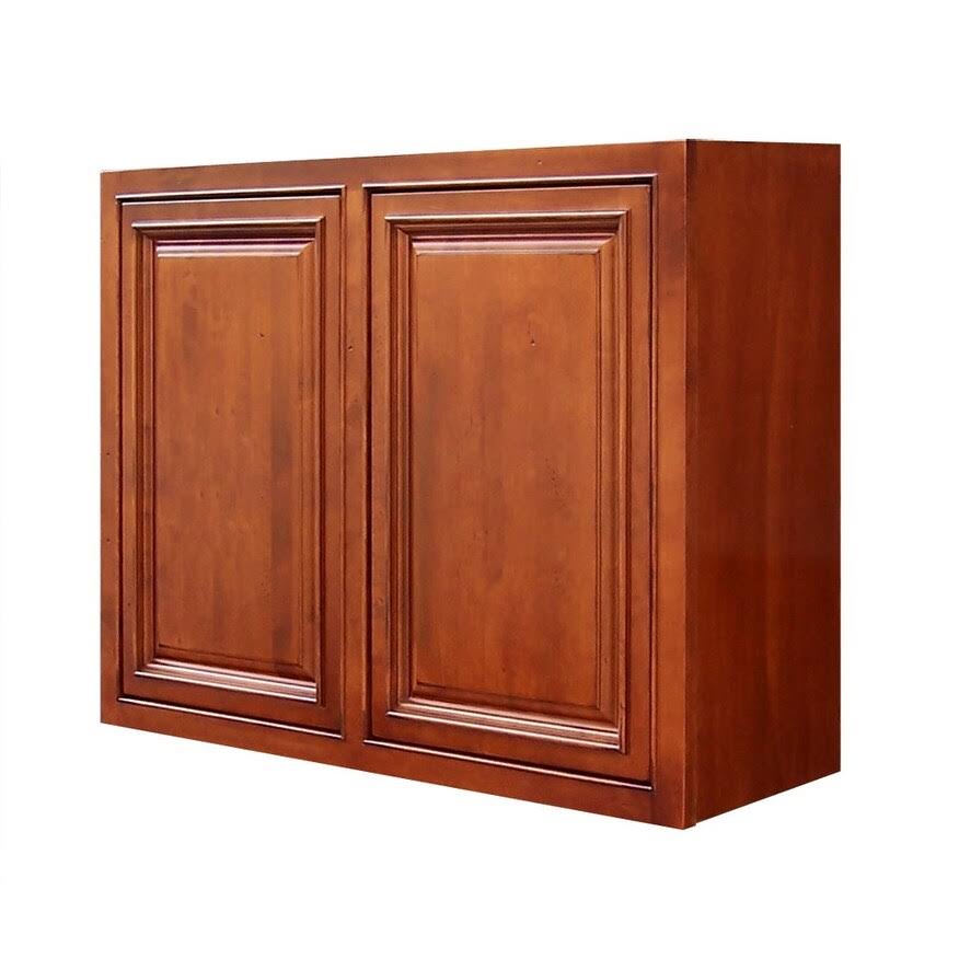 Burnt Cinnamon Double Door Kitchen Wall Cabinet H513526