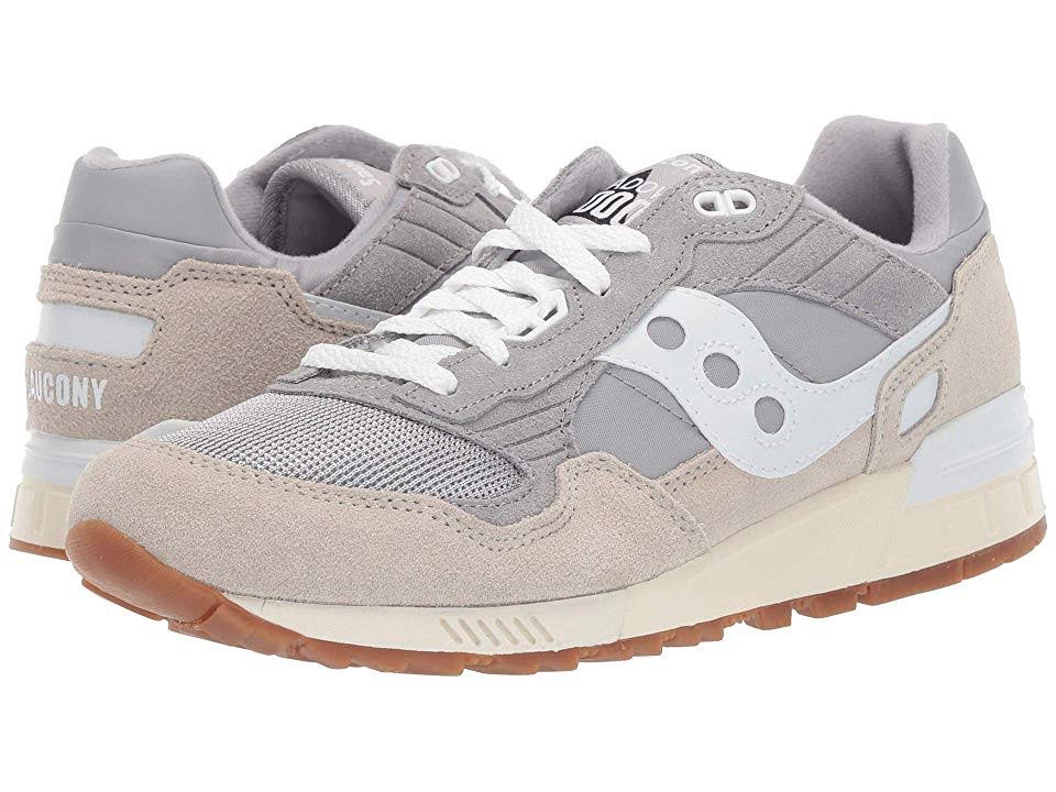 Grey White Vintage Sneakers W629824