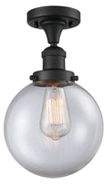 1 Light 8 inch Semi-Flush Mount O4897