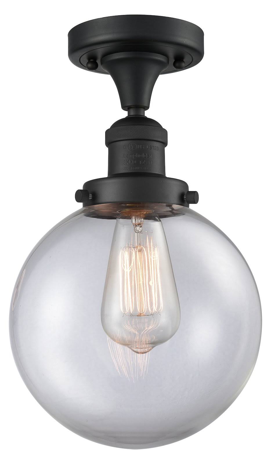 1 Light 8 inch Semi-Flush Mount O4897
