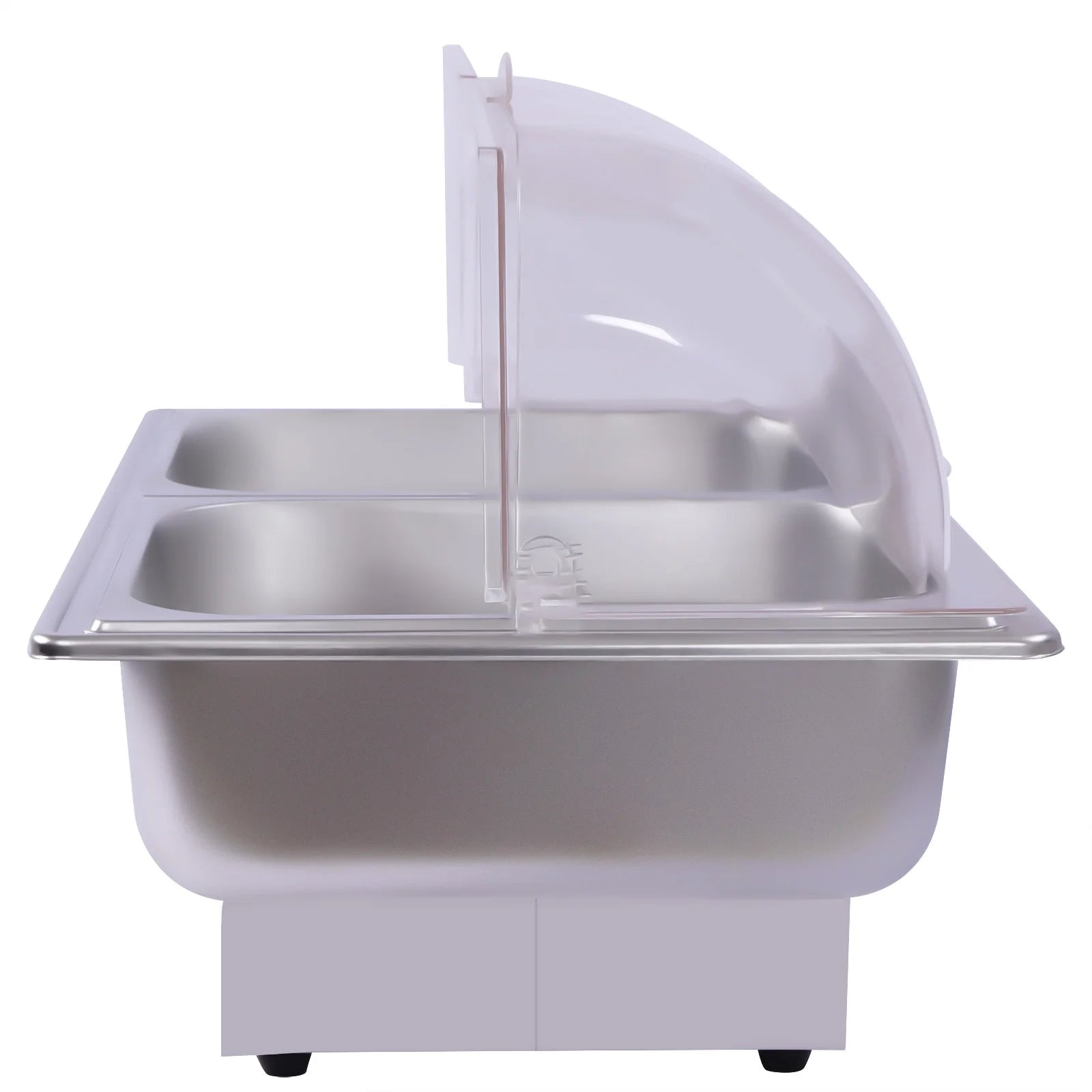 110V Stainless Steel Chafing Dish Buffet Set 2 Food Pot Z6278